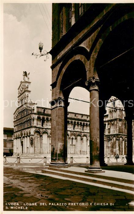 73826870 Lucca Toscana IT Logge del Palazzo Pretorio e Chiesa di San Michele