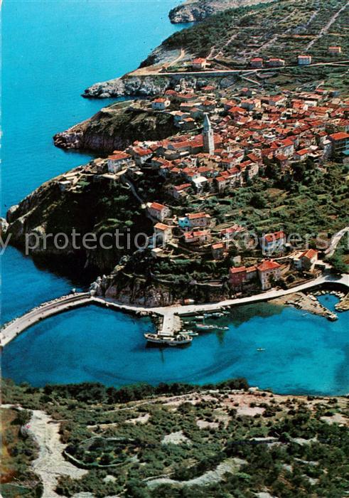 73829147 Vrbnik Croatia Kaku Fliegeraufnahme