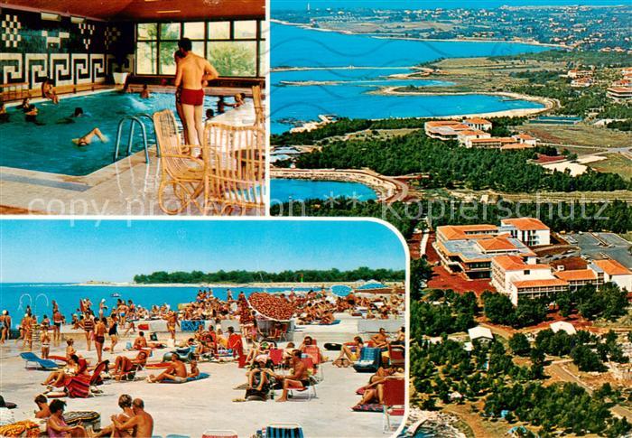 73829148 Umag Umago Istrien Katoro Hotel Koral Strand Fliegeraufnahme