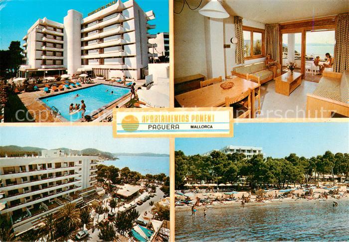 73829173 Paguera Mallorca Islas Baleares ES Apartamentos Ponent Pool Panorama St