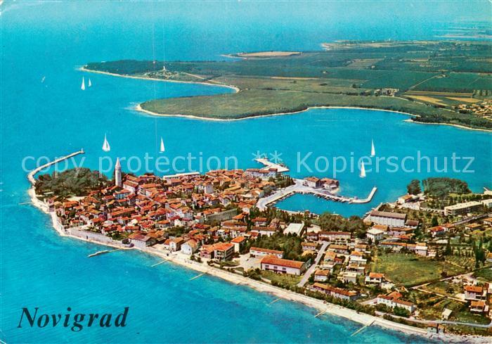 73829477 Novigrad Croatia Fliegeraufnahme