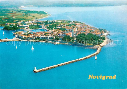 73829654 Novigrad Croatia Fliegeraufnahme