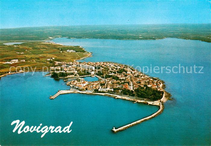 73829657 Novigrad Croatia Fliegeraufnahme