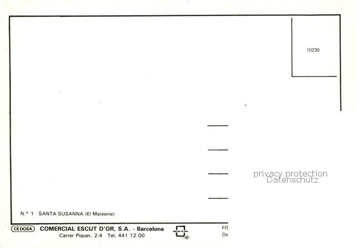 73835833 Santa Susanna Cataluna ES Fliegeraufnahme