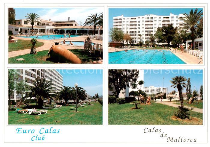 73836319 Calas de Mallorca ES Euro Calas Club Schwimmbad Liegewiese Park