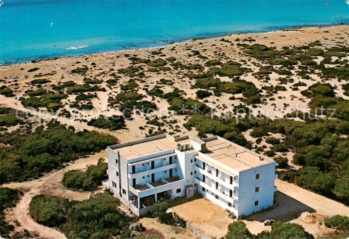 73836913 San Fernando Formentera ES Hostal Santi Fliegeraufnahme