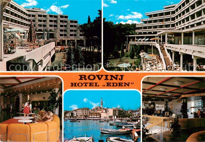 73836920 Rovinj Rovigno Istrien Croatia Hotel Eden Terrasse Gastraeume Hafen