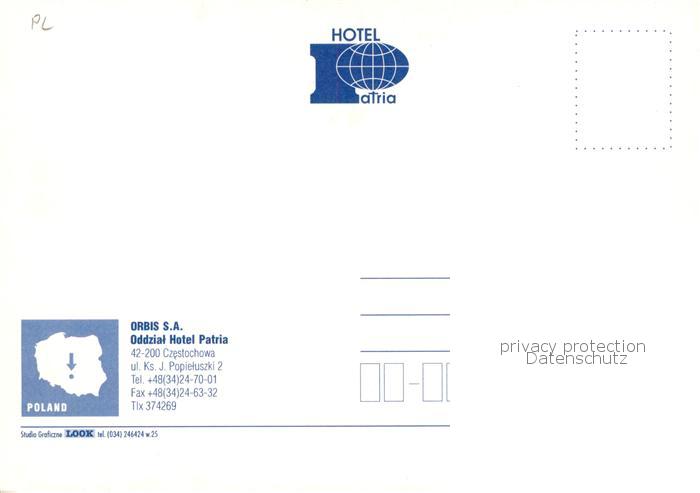 73836933 Czestochowa Schlesien Hotel Patria Konferenzraum Speisesaal