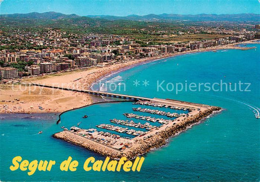 73837366 Segur de Calafell Tarragona ES Playa Fliegeraufnahme