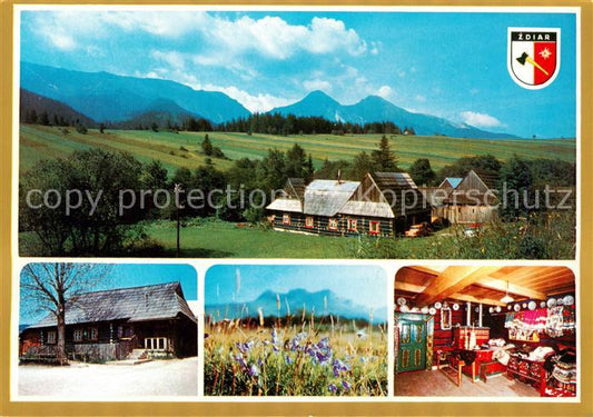 73837391 Vysoke Tatry SK Razovita fudova architecktura Zdiarska izba Belianske T