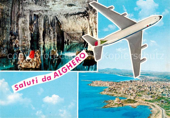 73837656 Alghero Sardegna IT Grotte Panorama Fliegeraufnahme