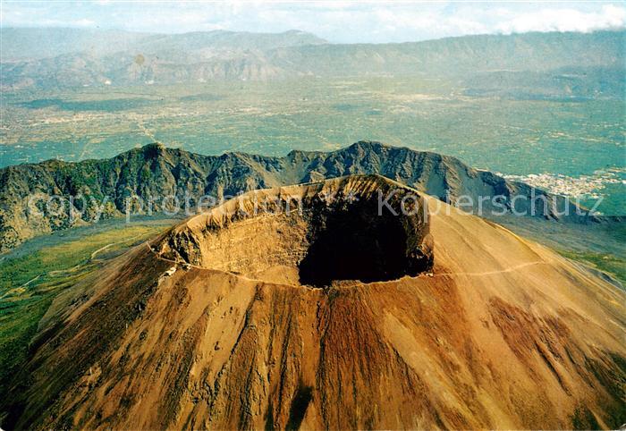 73837836 Vesuvio Vulkan Vulcano Volcano Cratere attuale Fliegeraufnahme