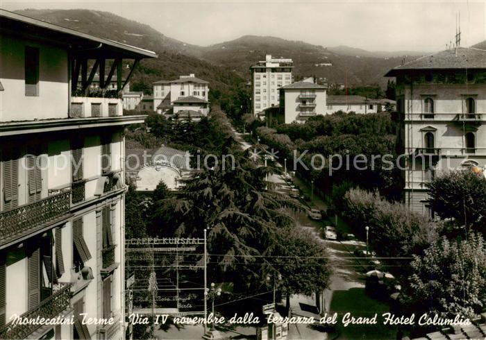 73838219 Montecatini Terme Toscana IT Via IV novembre dalla Terrazza del Grand H