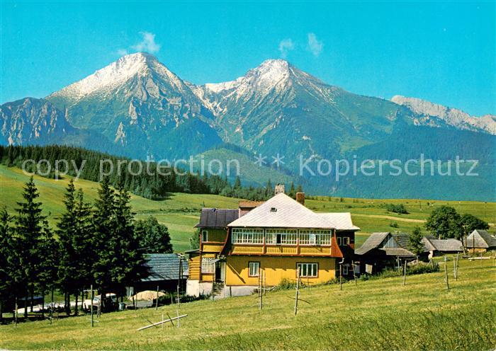 73838235 Zdiar Vysoke Tatry SK Turisticky hotel Zdiaranka V pozadi Zdiarska a Ha