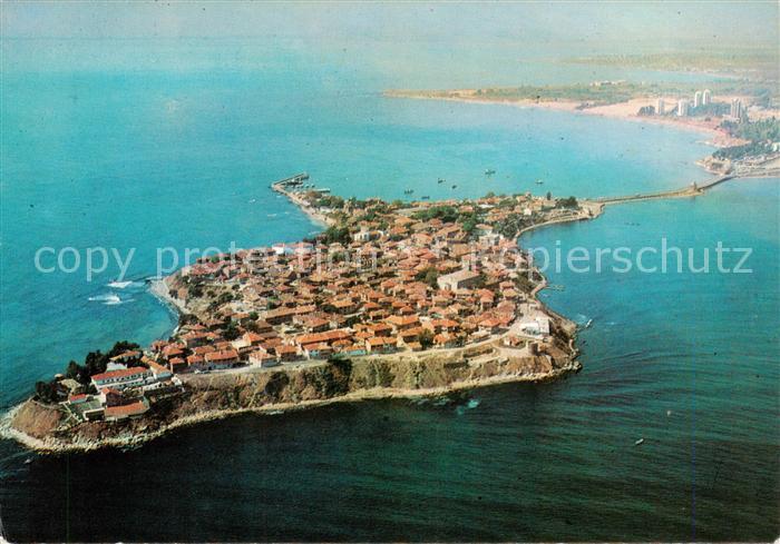 73838268 Nessebar Nessebyr Nessebre BG Altstadt Fliegeraufnahme