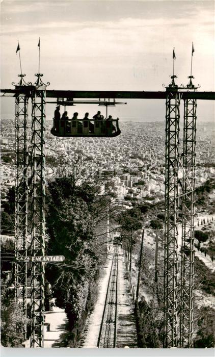 73839199 Barcelona Cataluna Atracciones Tibidoba Ferrocarril aereo