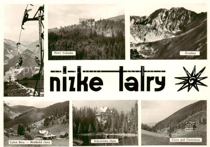 73839654 Nizke Tatry Slovakia Sessellift Hotel Srdiecko Dumbier Vyama Boca Hrado