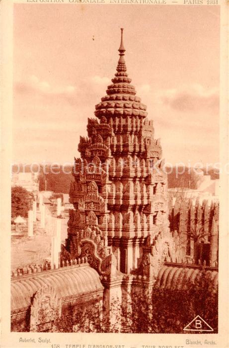 73889802 Exposition Coloniale Internationale Paris 1931 Temple d angkor-vat tour