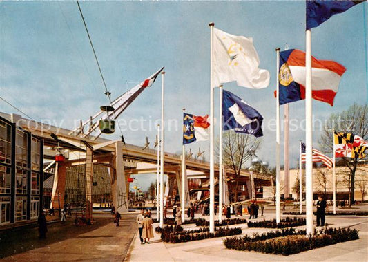 73891203 Exposition Universelle Bruxelles 1958 Nationen Platz links vom franzoes