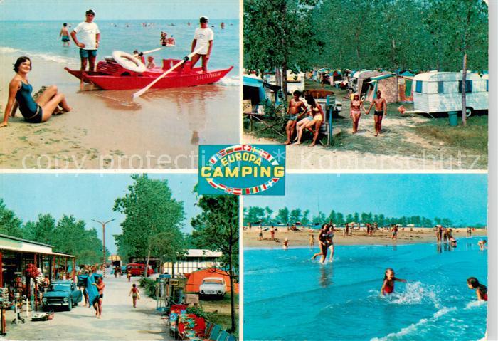 73841309 Cavallino Lido Venezia IT Europa Camping Strandpartien Teilansichten