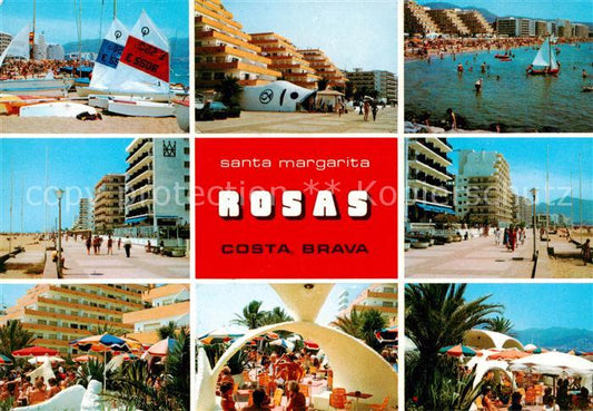 73843238 Rosas Costa Brava Cataluna ES Strandpartien Hotels Segeln Terrasse