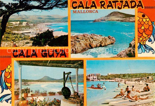 73844372 Cala Ratjada Mallorca Cala Guya Strandbar Strandpartien