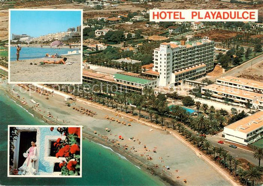 73844384 Costa de Almeria Hotel Playadulce Aguadulce Fliegeraufnahme