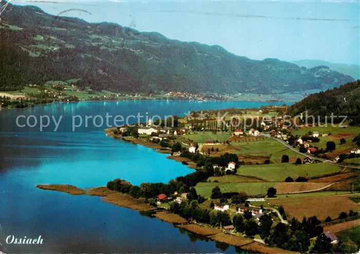 73844526 Ossiach Ossiachersee Fliegeraufnahme