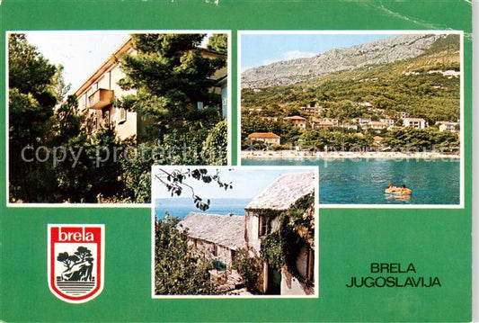 73847670 Brela Croatia Teilansichten