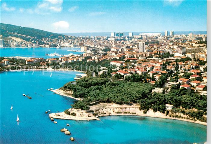 73847870 Split Spalato Croatia Bacvice Fliegeraufnahme