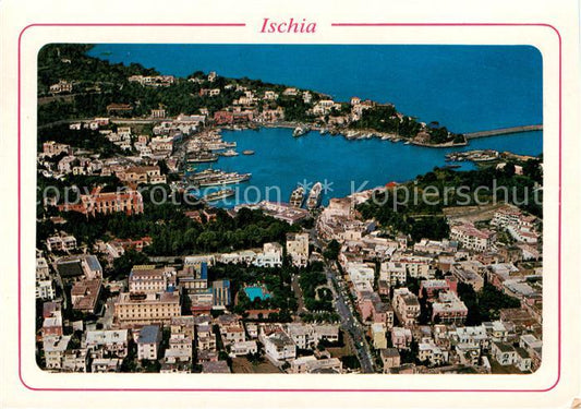 73848080 Ischia IT Il porto Fliegeraufnahme