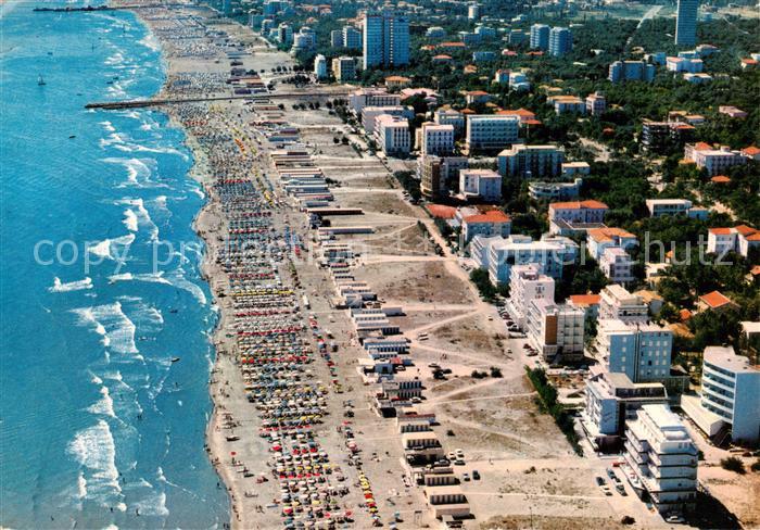 73848106 Milano Marittima Spiaggia e panorama Fliegeraufnahme