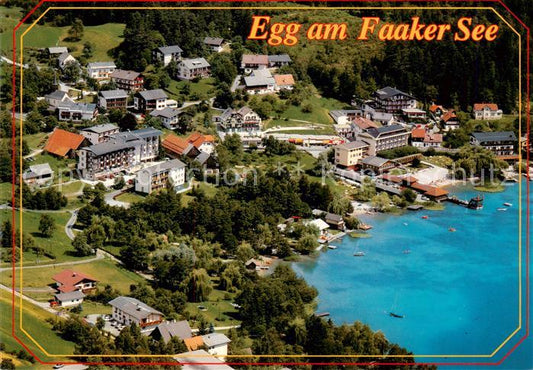 73854914 Egg Faakersee Kaernten AT Fliegeraufnahme