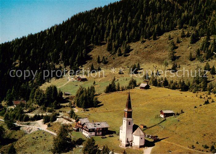 73855001 Rangersdorf Kaernten AT Fliegeraufnahme mit Wallfahrtskirche