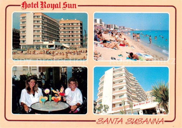 73856354 Santa Susanna Cataluna ES Hotel Royal Sun Strandpartie Gastraum