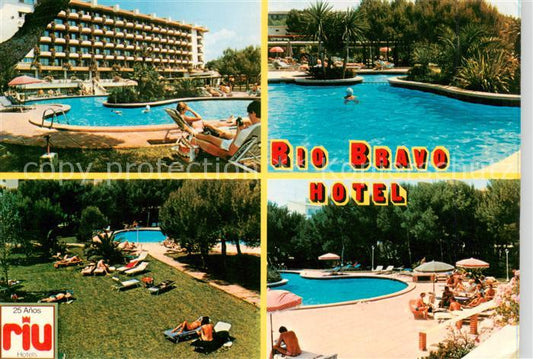 73856424 Playa de Palma Mallorca Rio Bravo Hotel Pool Landschaften