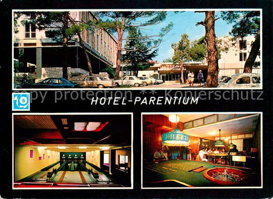 73856609 Porec Croatia Hotel Parentium Kegelbahnen Spielcasino