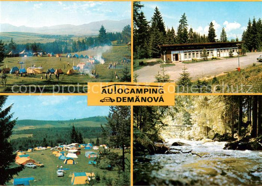 73857031 Liptovsky Hradok SK Autocamping Demaenová Campingplatz Niedere Tatra Na