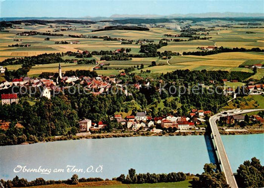 73857151 Obernberg  Inn AT Fliegeraufnahme