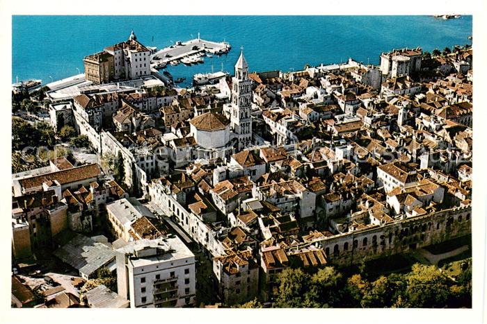 73857153 Split Spalato Croatia Fliegeraufnahme