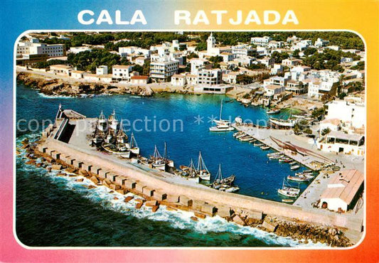 73857269 Cala Ratjada Mallorca Vista aérea de su puerto Hafen