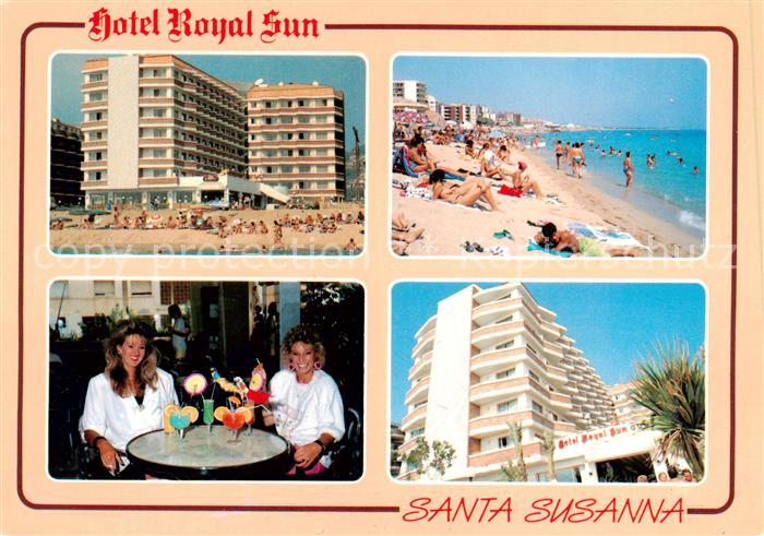 73858463 Santa Susanna Cataluna ES Hotel Royal Sun Gaststube Strandpartien