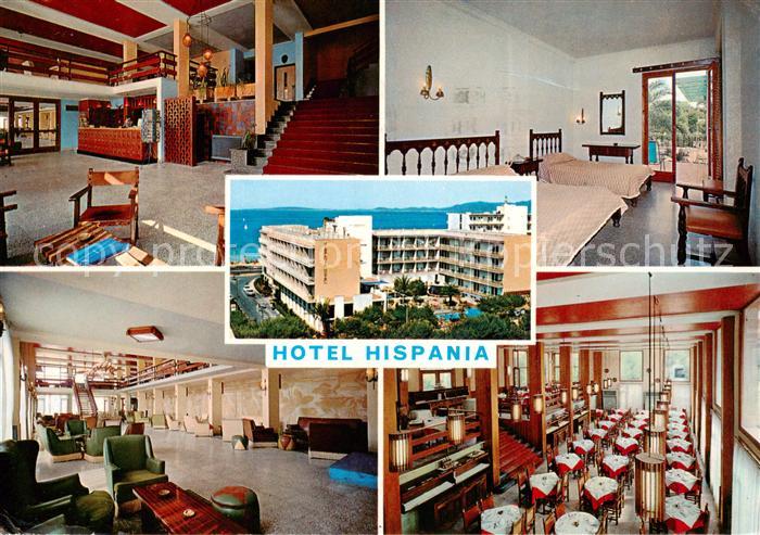 73859094 El Arenal Mallorca ES Hotel Hispania Foyer Zimmer Speisesaal