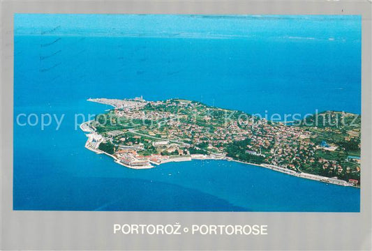 73859827 Piran Istria Slovenia Bernardin Portoroz Fliegeraufnahme