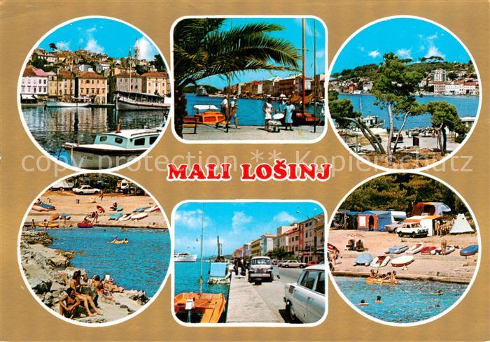 73860110 Losinj Mali Losinj Croatia Hafen Strandpartien Uferstrasse