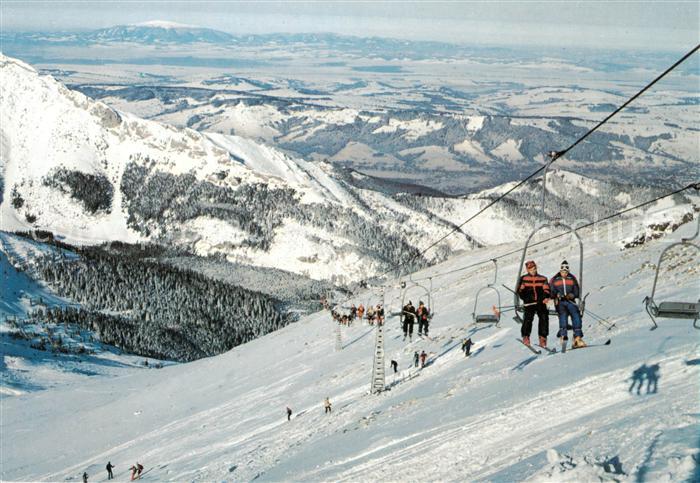 73898919 Sessellift Chairlift Telesiege Tatry Zachodnie