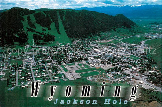 73860855 Jackson Hole Wyoming USA Fliegeraufnahme