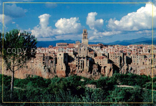 73860986 Pitigliano Grosseto Toscana IT Stadtansicht