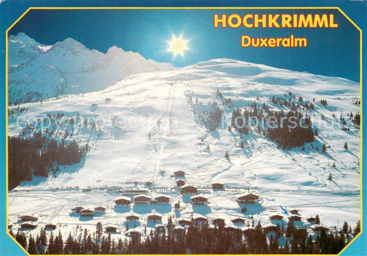 73862123 Hochkrimml Krimml Pinzgau AT Gerlosplatte Duxeralm Fliegeraufnahme