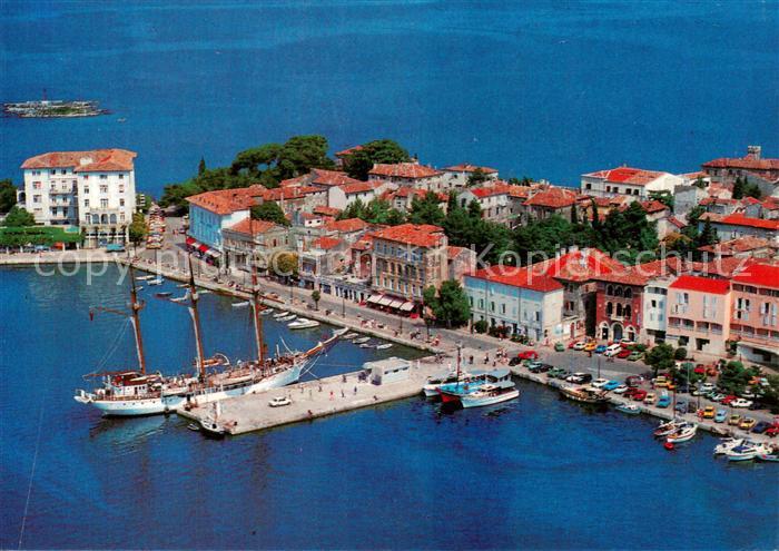 73861674 Porec Croatia Hafen Dreimaster Segelschiff